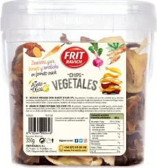 Chips Vegetales Bote 350g-12u