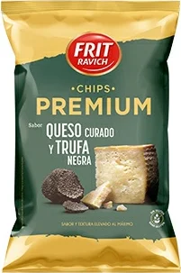 Chips Premium Queso Trufa 150g-12u