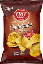 Onduladas Jamon 30g-12u