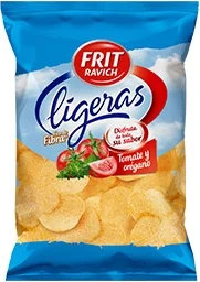 Ligeras Tomate y Oregano 105g-12u