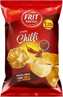 Chips Chilli Pvp 1,20euro 105g-12u