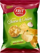 Chips Queso Cebolla 38g-40u