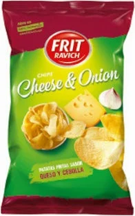 Chips Queso Cebolla 125g-12u