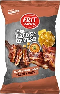 Chips Bacon&cheese 125g-12u