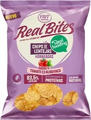 Real Bites Tomate- Albahaca 30g-21u