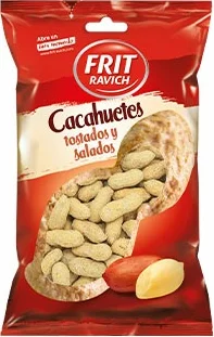 Cacahuete C/c Sal 125g-8u