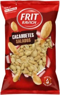 Cacahuete Rep Sal 350g-14u