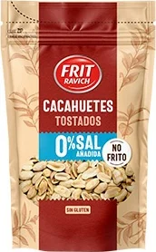 Cacahuete Rep Tos S/sal Doypack 120g-12u