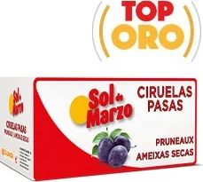Ciruelas S/h 40/50 Sol de Marzo
