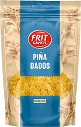 Piña en Dados Doypack 150g-10u
