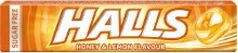 Halls Honey Lemon S/a