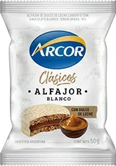 Arcor Alfajor Dulce Lech. Blco