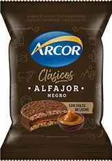 Arcor Alfajor Dulce Lec. Negro