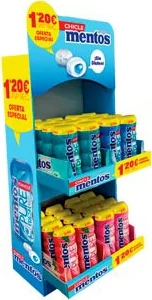 Mentos Gum Lote 4x10 1,2eur