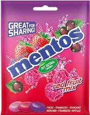 Mentos Pouch Bag Berry Mix