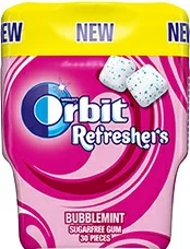 Orbit Refreshers Bubblemint Bote