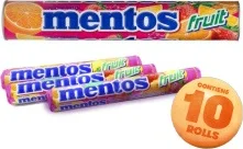 Mentos Maxirol 10u Fruit