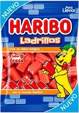 Haribo Ladrillos Fresa
