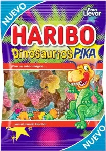 Haribo Dinosaurios Pika