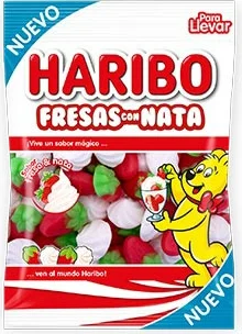 Haribo Fresa con Nata