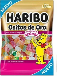 Haribo Ositos Oro Azucar