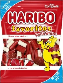 Haribo Favorito Red&white