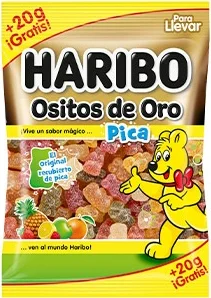 Haribo Ositos Oro Pica 100+20g