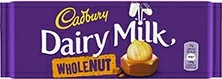 Cdbry Dairy Milk Whole Nut