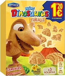Art. Mini Dino Cereales 1,2eur