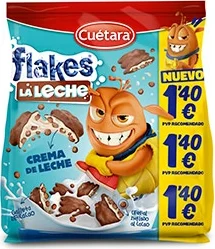 Cuetara Flakes la Leche 1,4eur