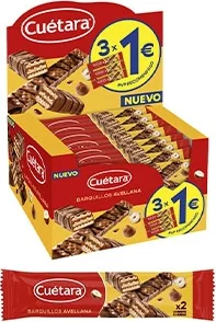 Cuetara Wafer Avellana 3x1eur