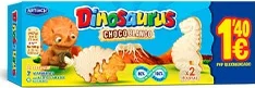Art. Dinos. Choco. Blanco 1,4eur