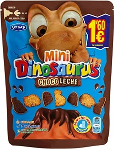 Art. Mini Dinos Choc- Lech 1,6eur