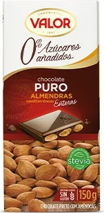 Valor Choc. Puro Alme.150g S/a Retr.