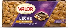 Valor Choc. Leche Alm. Retr.