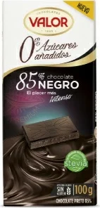 Valor Choco. 85% S/a