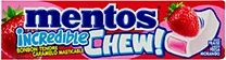 Mentos Incredible Chew Strawb.