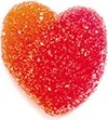 Boolies Corazon Melocoton