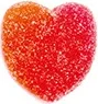 Boolies Corazon Melocoton