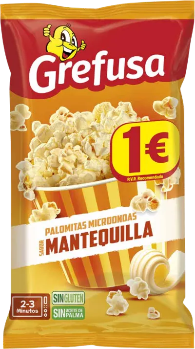 Palomitas Microondas Mantequilla