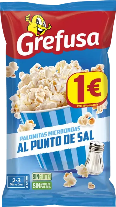 Palomitas Microondas Al Punto de Sal
