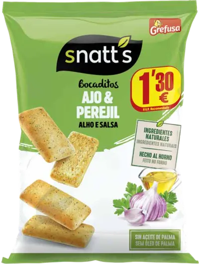 Snatt's Bocaditos Ajo y Perejil