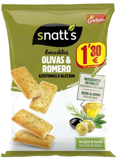 Snatt's Bocaditos Olivas y Romero