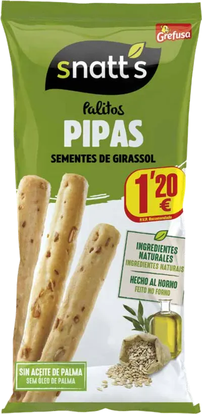 Snatt's Palitos con Pipas