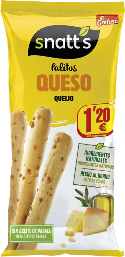 Snatt's Palitos con Queso